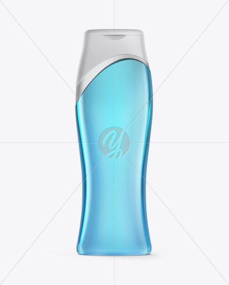 Clear Plastic Bottle Mockup