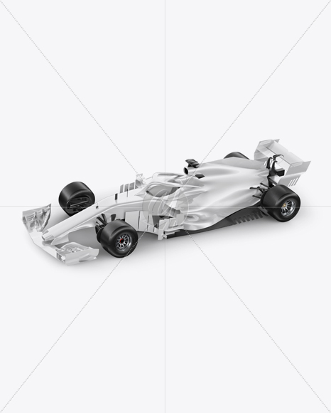 Formula-1 2018 Mockup - Half Side Left View