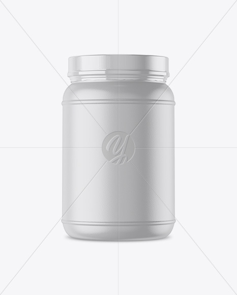 2lb Protein Jar Mockup 2lb Protein Jar Mockup