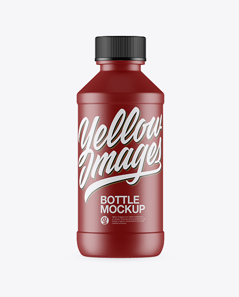 Matte Bottle Mockup