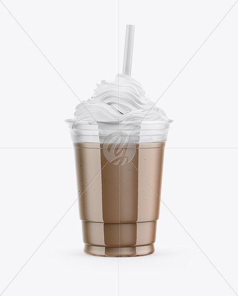 Frappuccino Coffee Cup Mockup