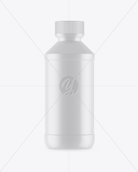 Glossy Bottle Mockup