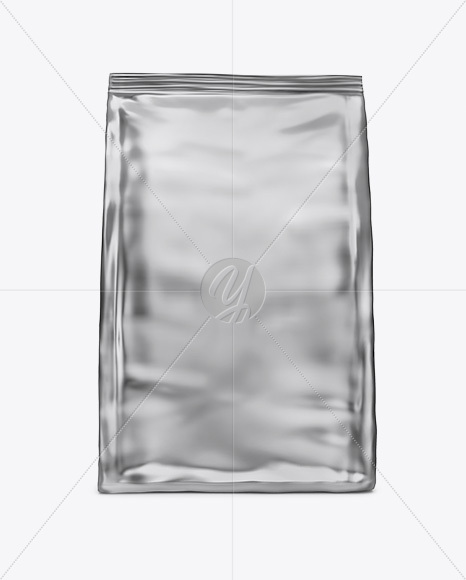 Stand Up Metallic Pouch - Front View