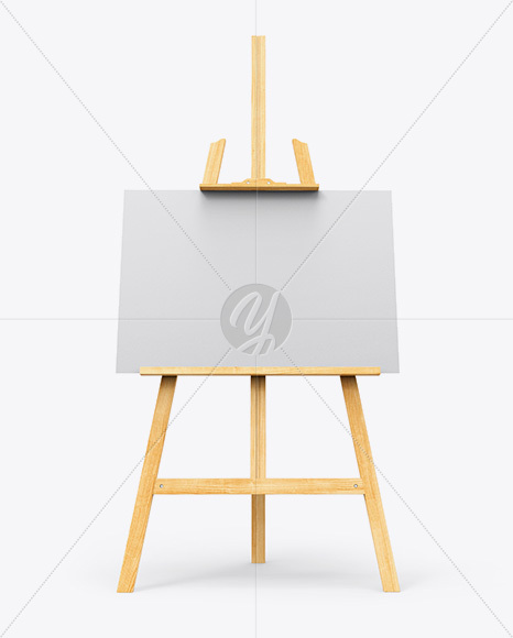 Easel Mockup - Front View