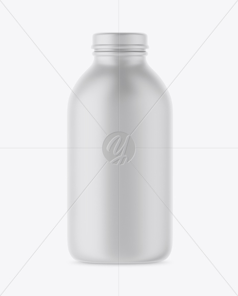 Matte Plastic Bottle Mockup