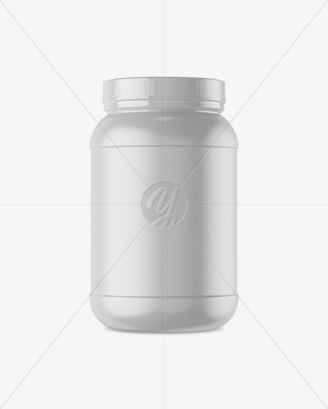 Protein Jar Mockup