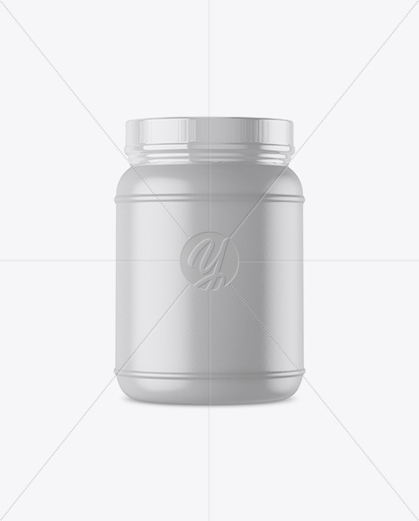 Protein Jar Mockup