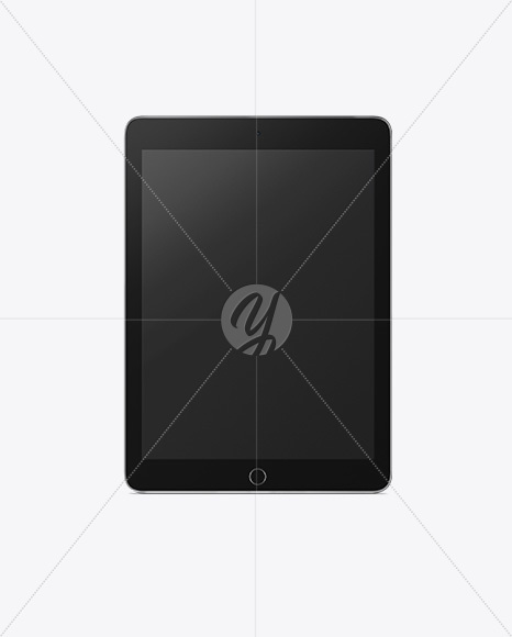 Vertical iPad Mockup - Front View