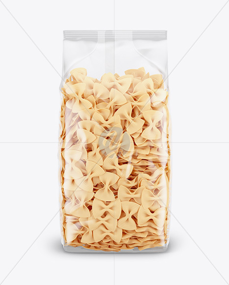 Fiocchi Rigati Pasta Mockup - Front View