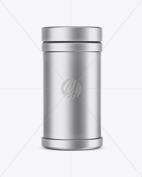 Matte Metallic Protein Jar Mockup Matte Metallic Protein Jar Mockup