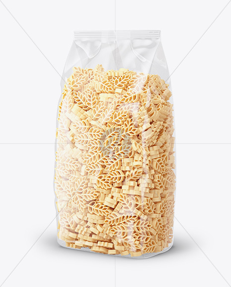 Spighe Pasta Mockup - Half Side View - Free Download Images High