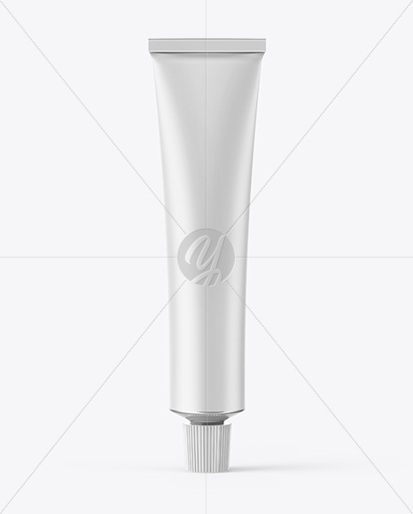 Matte Cosmetic Tube Mockup