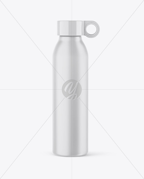 Matte Water Bottle Mockup