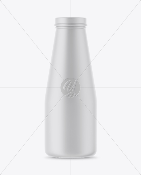 Matte Plastic Bottle Mockup