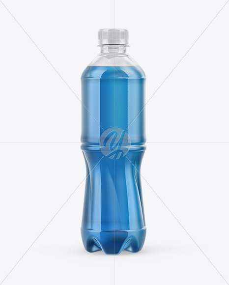 Plastic Bottle With Soft Drink Mockup