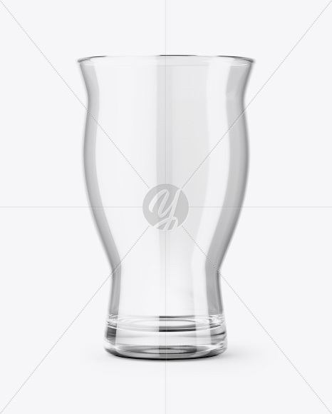 Empty Revival Glass Mockup