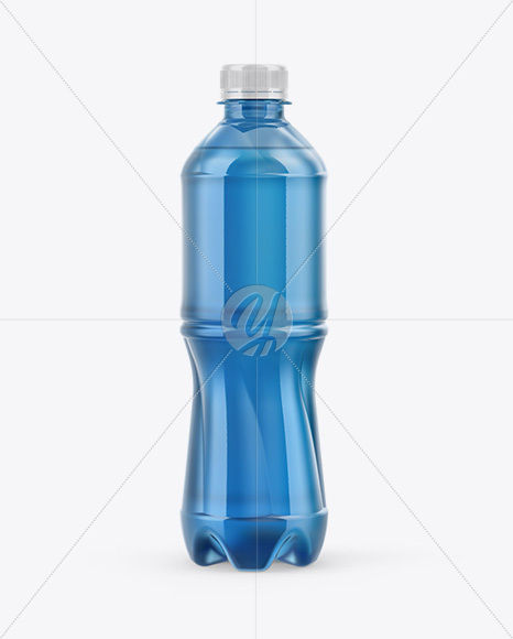 Plastic Bottle With Soft Drink Mockup