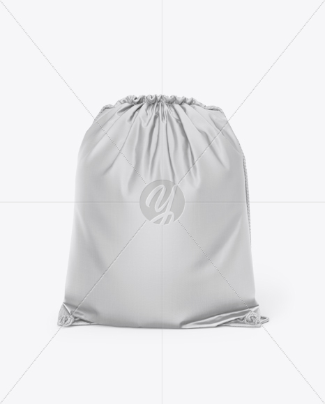 Gym Sack Mockup - Front View