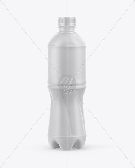 Matte Plastic Bottle Mockup