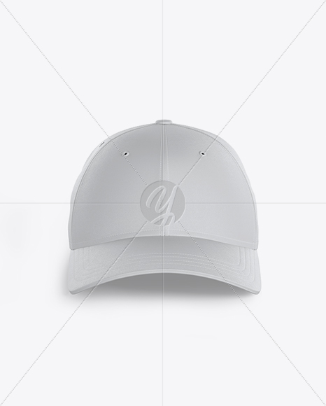 Snapback Cap Mockup - Front View