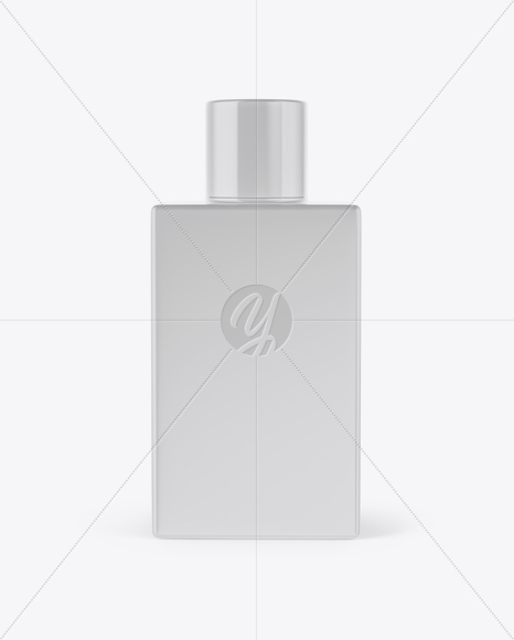 Glossy Square Perfume Bottle Mockup