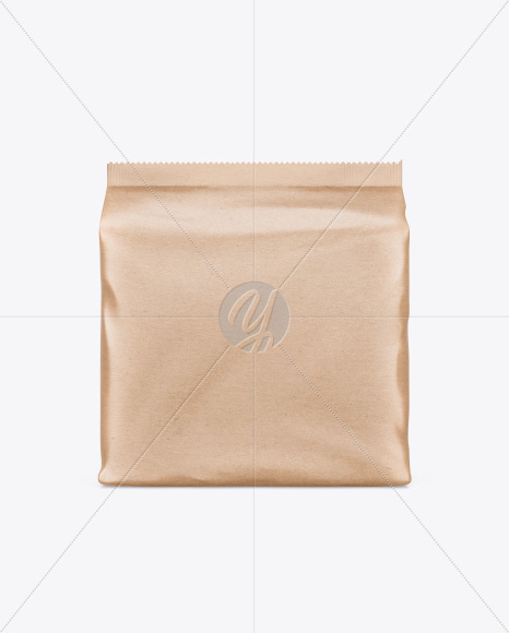 Kraft Package Mockup - Front View