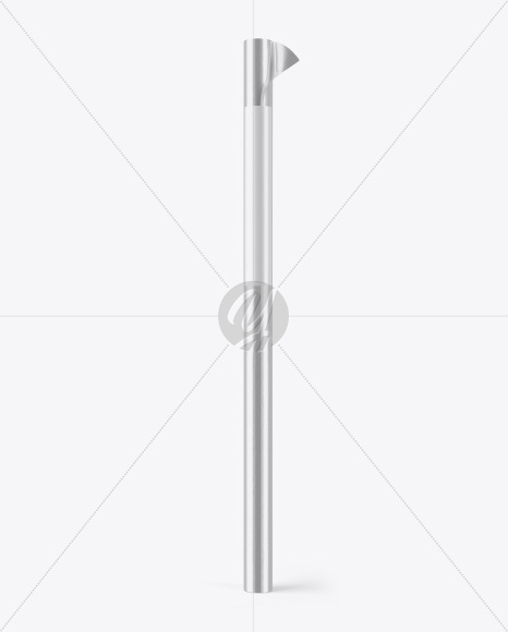 Standing Up Metallic Roll Mockup Standing Up Metallic Roll Mockup