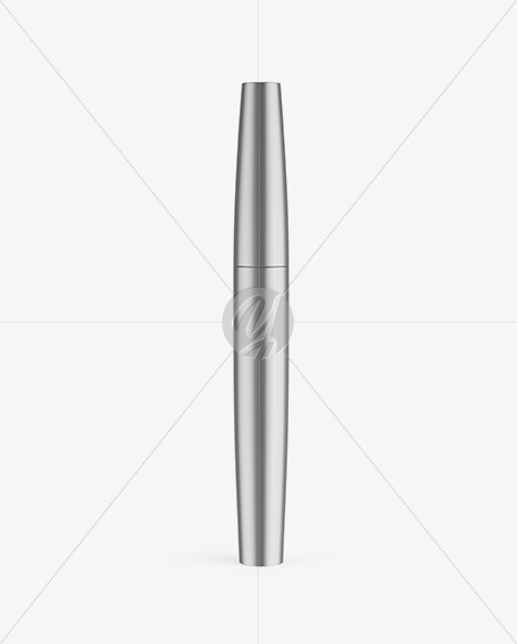 Metallic Mascara Tube Mockup