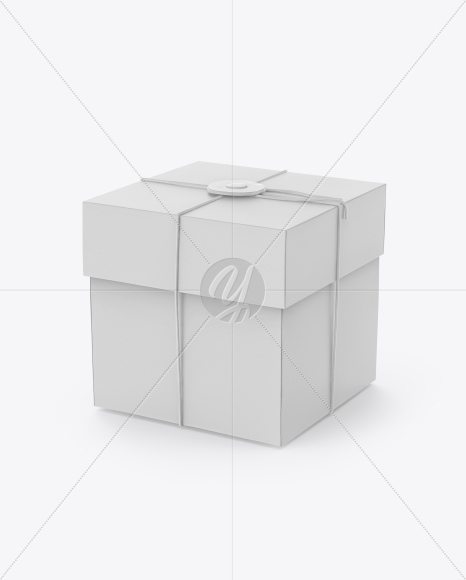 Paper Box Mockup