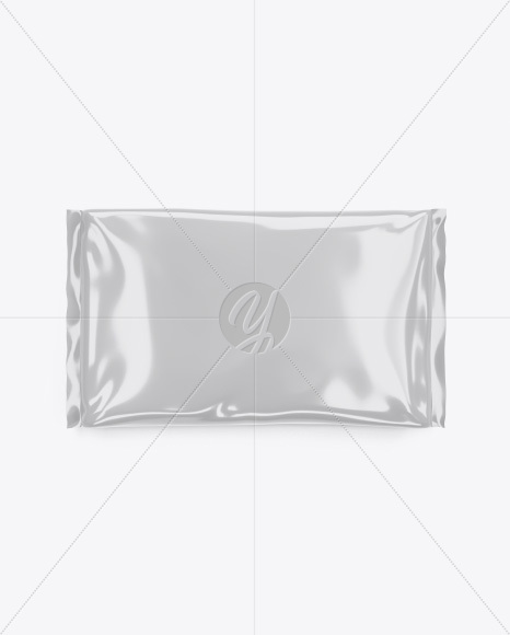 Glossy Package Mockup - Top View