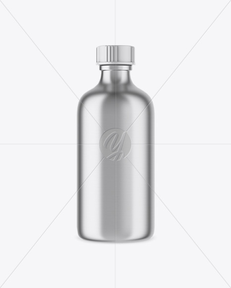 Metallic Plastic Bottle Mockup Metallic Plastic Bottle Mockup