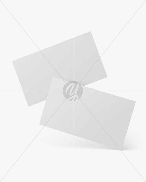 Two Business Cards Mockup