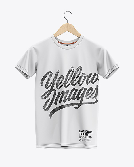 Hanging T-Shirt Mockup