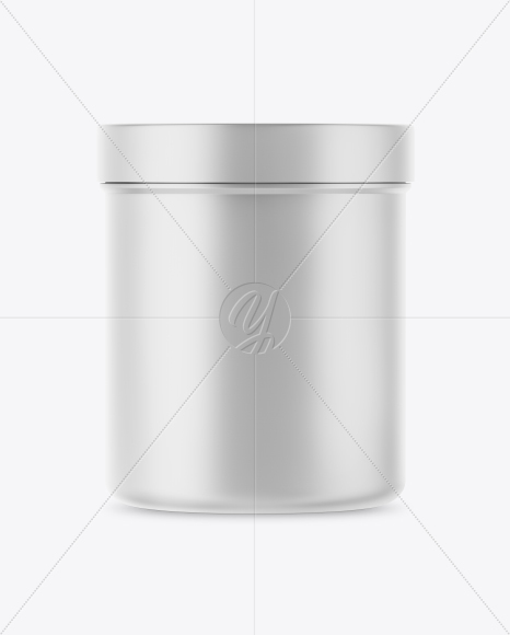 Matte Jar Mockup - Front View