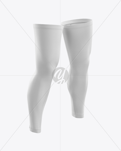 Cycling Leg Warmers mockup (Half Side View)