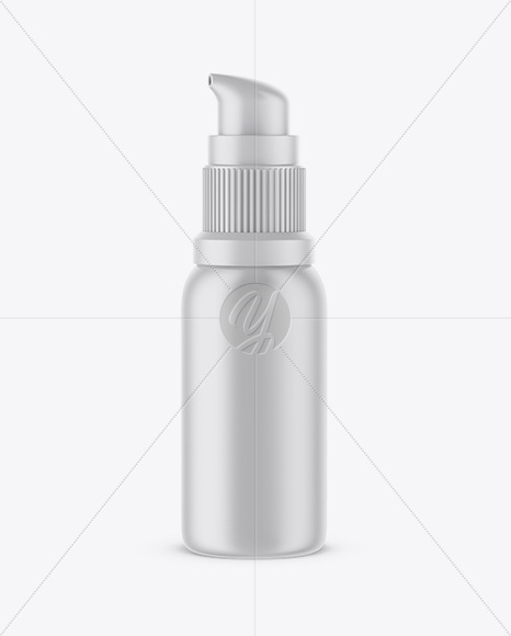 Matte Сosmetic Bottle Mockup