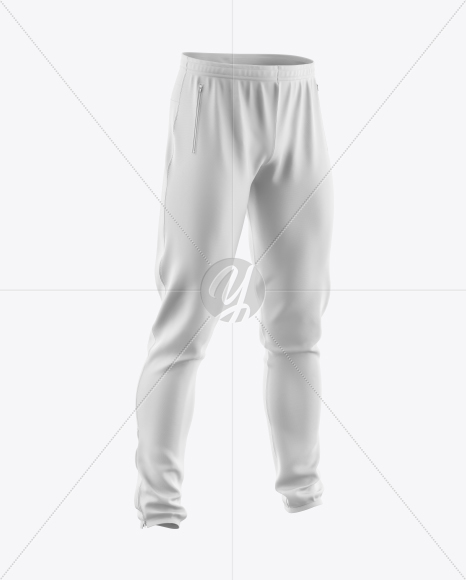 Sport Pants Mockup - Half Side View