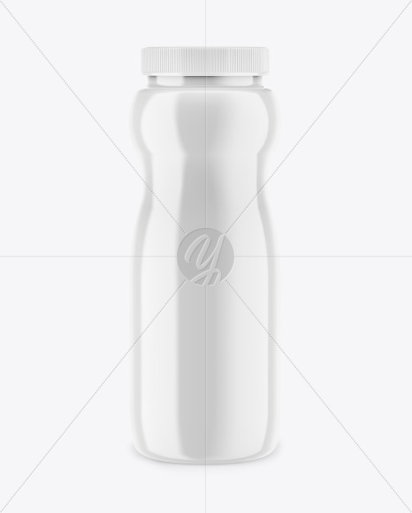 Glossy Bottle Mockup