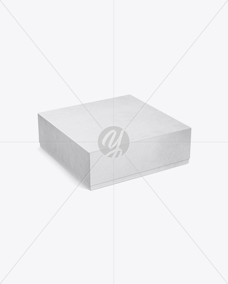 Textured Paper Box Mockup