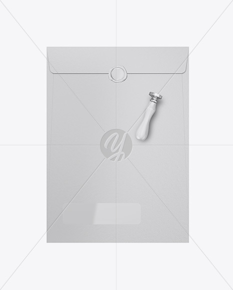 Textured Paper Envelope Mockup