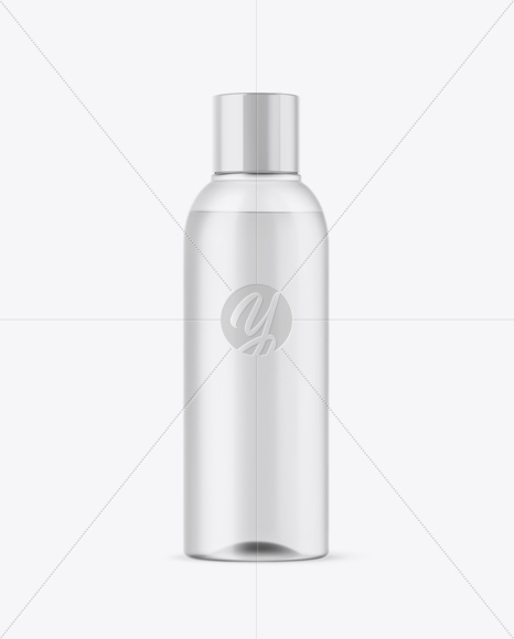 Clear Cosmetic Bottle Mockup