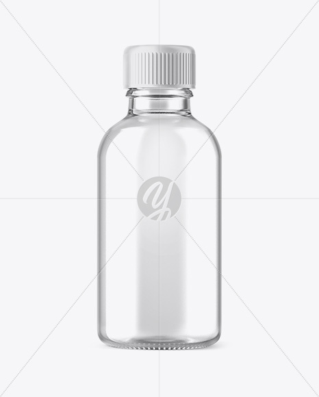 50ml Clear Glass Сosmetic Bottle