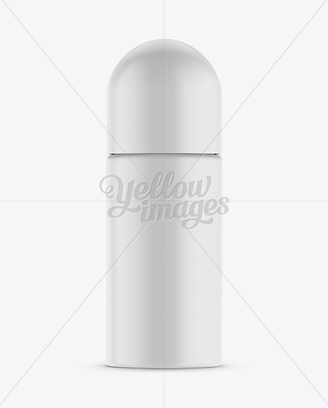 Plastic Matte Roll-On Deodorant Mockup