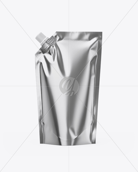 Metallic Doy Pack Mockup