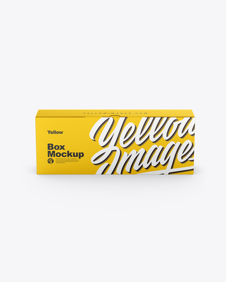 Matte Box Mockup - 3d box mockup