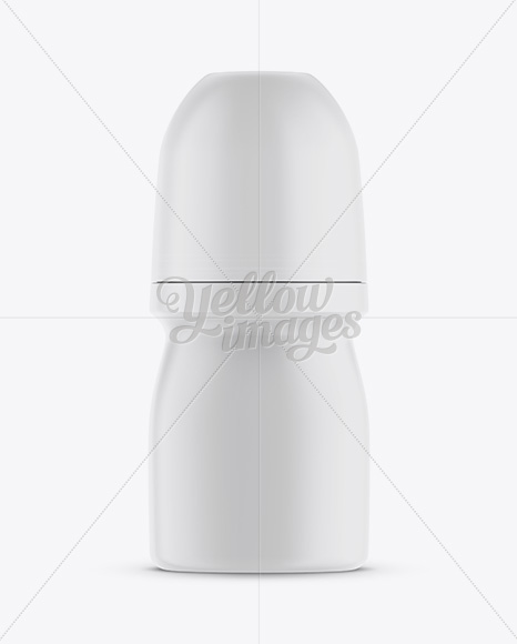 Plastic Matte Roll-On Deodorant Mockup