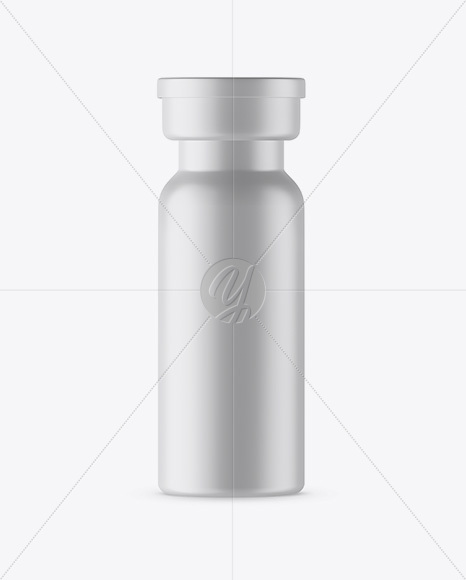 Matte Medical Ampoule Mockup