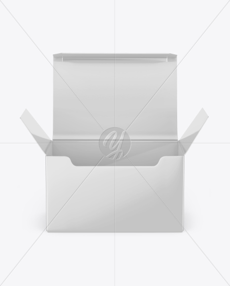 Glossy Paper Box Mockup