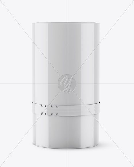 Glossy Paint Cans Mockup