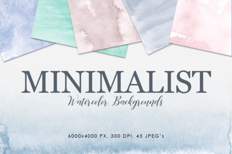 Minimalist Watercolor Backgrounds - Watercolor wedding